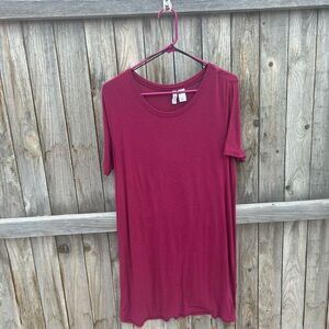 H&M Divided t-shirt dress short sleeve size medium